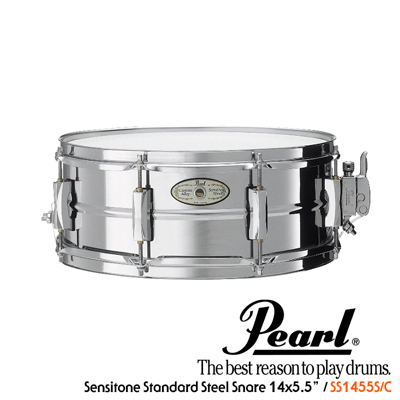 [★드럼채널★] Pearl Sensitone Standard Snare SS1455S/C (14”×5.5”)